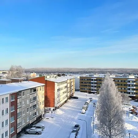 Modern Penthouse With Private Terrace Rovaniemi
