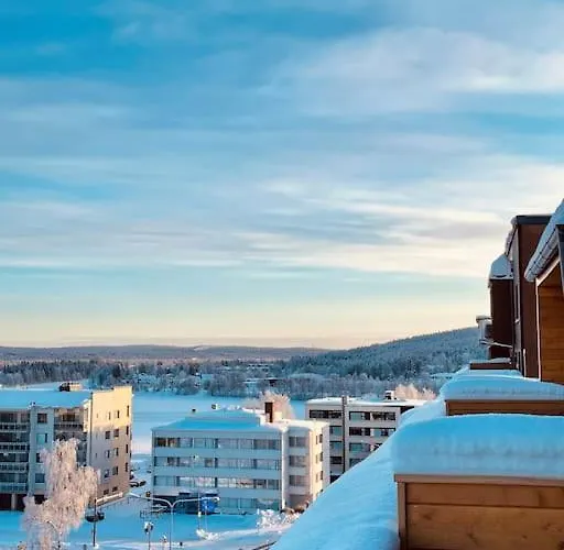 Modern Penthouse With Private Terrace * Rovaniemi